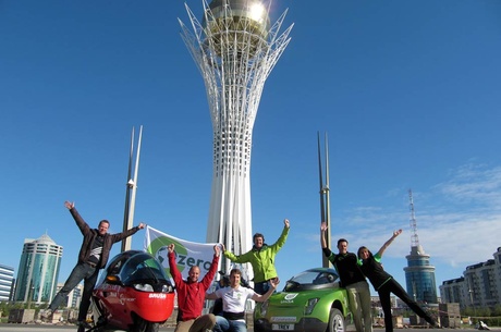 In Astana, Kazakhstan